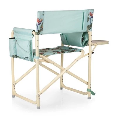 Picnic Time Outdoor Directors Chair - Tropical 6 Picnic Time Outdoor Directors Chair - Tropical - Image 4