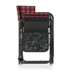 Picnic Time Disney Mickey Mouse Outdoor Directors Chair - Red/Black