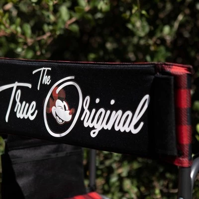 Picnic Time Disney Mickey Mouse Outdoor Directors Chair - Red/Black 5 Picnic Time Disney Mickey Mouse Outdoor Directors Chair - Red/Black - Image 3
