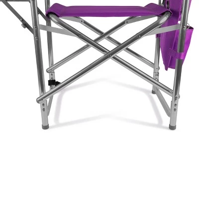 Picnic Time Sports Chair with Table and Pockets - Purple 9 Picnic Time Sports Chair with Table and Pockets - Purple - Image 7