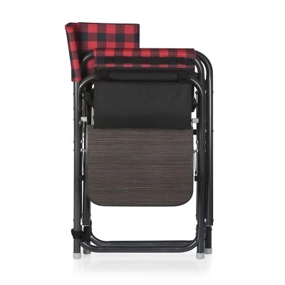 Picnic Time Outdoor Directors Chair - Red/Black 7 Picnic Time Outdoor Directors Chair - Red/Black - Image 5