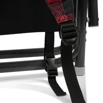 Picnic Time Outdoor Directors Chair - Red/Black 10 Picnic Time Outdoor Directors Chair - Red/Black - Image 8