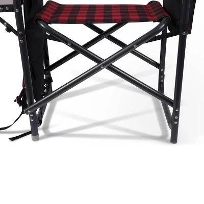 Picnic Time Outdoor Directors Chair - Red/Black 15 Picnic Time Outdoor Directors Chair - Red/Black - Image 13