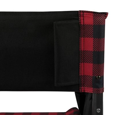 Picnic Time Outdoor Directors Chair - Red/Black 16 Picnic Time Outdoor Directors Chair - Red/Black - Image 14