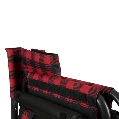 Picnic Time Outdoor Directors Chair - Red/Black 17 Picnic Time Outdoor Directors Chair - Red/Black - Image 15