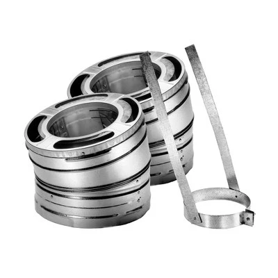 DuraVent 6DP-E30K DuraPlus 6 Inch 30 Degree Dual Layer Stainless Steel/Galvalume 360 Degree Swiveling Elbow Kit for Wood Stove Exhaust Vents 3 DuraVent 6DP-E30K DuraPlus 6 Inch 30 Degree Dual Layer Stainless Steel/Galvalume 360 Degree Swiveling Elbow Kit for Wood Stove Exhaust Vents