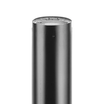 DuraVent 6DVL-68TA DVL Double Wall Telescoping Black Finishing Stove Pipe to Vent Smoke & Exhaust, 40 to 64 Inches Long x 6 Inch Diameter 3 DuraVent 6DVL-68TA DVL Double Wall Telescoping Black Finishing Stove Pipe to Vent Smoke & Exhaust, 40 to 64 Inches Long x 6 Inch Diameter