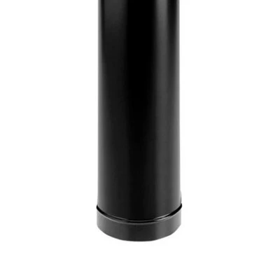 DuraVent 6DBK-TL DuraBlack Single Wall Telescoping Black Finishing Stove Pipe to Vent Smoke & Exhaust, 48 to 64 Inches Long x 6 Inch Diameter 4 DuraVent 6DBK-TL DuraBlack Single Wall Telescoping Black Finishing Stove Pipe to Vent Smoke & Exhaust, 48 to 64 Inches Long x 6 Inch Diameter - Image 2