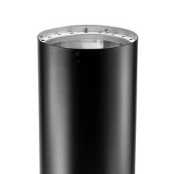 DuraVent 6DVL-18 DVL Galvanized Steel/Stainless Steel Double Wall Wood Burning Stove Pipe Connector to Vent Smoke/Exhaust, 18" x 6" Diameter