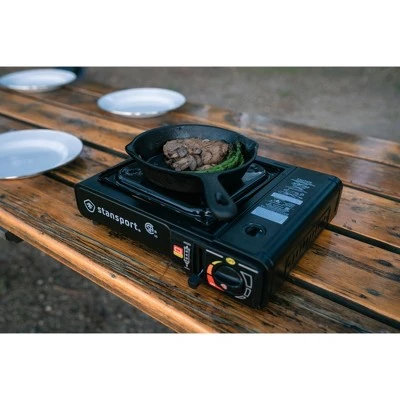 Stansport Portable Outdoor Single Burner Butane Stove 5 Stansport Portable Outdoor Single Burner Butane Stove - Image 3