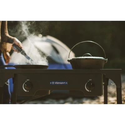Stansport Outdoor Double Burner Stove With Stand 8 Stansport Outdoor Double Burner Stove With Stand - Image 6