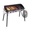 Camp Chef Expedition 3X Three Burner Stove with 16" x 24" Griddle