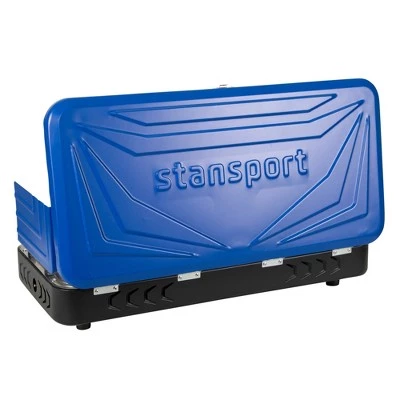 Stansport Propane Stove and Grill Combo Piezo Ignition Blue 7 Stansport Propane Stove and Grill Combo Piezo Ignition Blue - Image 5
