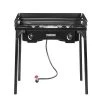 Barton Living Barton Outdoor Dual Burner Stove Propane with Windscreen & Detachable Legs Stand, Black -Outlet Camping Gear Store unnamed file 3104