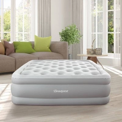 Beautyrest Skyrise 18" Air Mattress with External Pump 1-Touch Comfort Control - Queen 7 Beautyrest Skyrise 18" Air Mattress with External Pump 1-Touch Comfort Control - Queen - Image 5