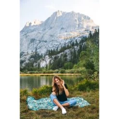 Vera Bradley + Coleman Camping Blanket - Wildflowers Blue -Outlet Camping Gear Store unnamed file 3130