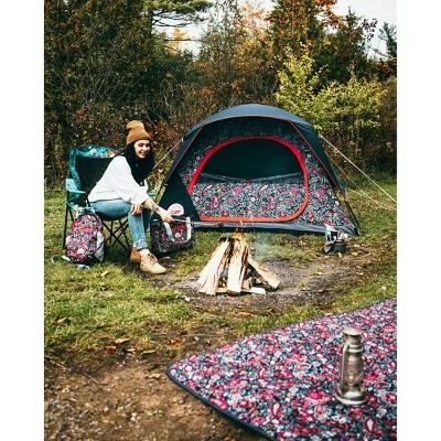 Vera Bradley + Coleman Camping Blanket - Eden Paisley Gray 6 Vera Bradley + Coleman Camping Blanket - Eden Paisley Gray - Image 4