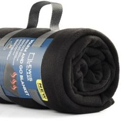 Lewis N. Clark Warm And Go Blanket with USB Connector - Black -Outlet Camping Gear Store unnamed file 3138