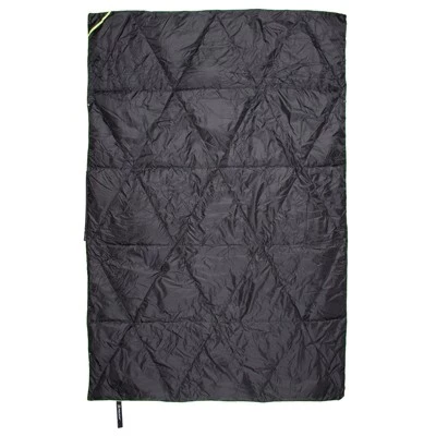 Pelican Outdoor - Civilian Woobie Blanket - Frictionless Nylon with Duck Down Interior - Night Vision Black 7 Pelican Outdoor - Civilian Woobie Blanket - Frictionless Nylon with Duck Down Interior - Night Vision Black - Image 5