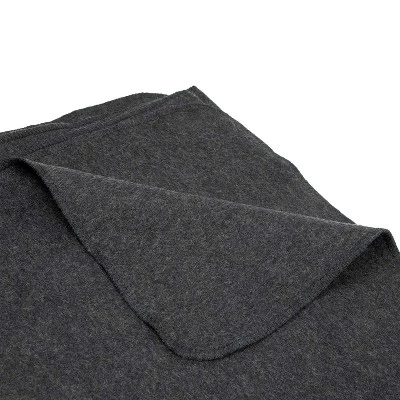 Swiss Link Military Surplus 64 x 90 Inch High Quality Insulated Breathable Classic 80 Percent Wool Blanket with Solid Stitching, Charcoal Gray 3 Swiss Link Military Surplus 64 x 90 Inch High Quality Insulated Breathable Classic 80 Percent Wool Blanket with Solid Stitching, Charcoal Gray