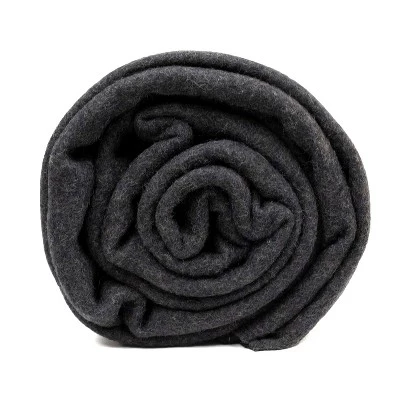 Swiss Link Military Surplus 64 x 90 Inch High Quality Insulated Breathable Classic 80 Percent Wool Blanket with Solid Stitching, Charcoal Gray 5 Swiss Link Military Surplus 64 x 90 Inch High Quality Insulated Breathable Classic 80 Percent Wool Blanket with Solid Stitching, Charcoal Gray - Image 3