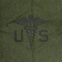 Swiss Link Military Surplus 62 x 90 Inch High Quality Insulated Breathable US Army Medical Reproduction 80 Percent Classic Wool Blanket