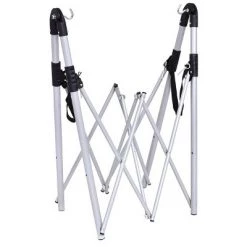 Costway Black Portable Folding Hammock Lounge Camping Bed Steel Frame Stand W/Carry Bag -Outlet Camping Gear Store unnamed file 3288