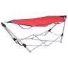 Costway Red Portable Folding Hammock Lounge Camping Bed Steel Frame Stand W/Carry Bag -Outlet Camping Gear Store unnamed file 3303
