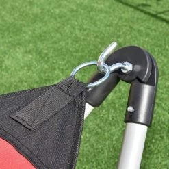 Costway Red Portable Folding Hammock Lounge Camping Bed Steel Frame Stand W/Carry Bag -Outlet Camping Gear Store unnamed file 3308