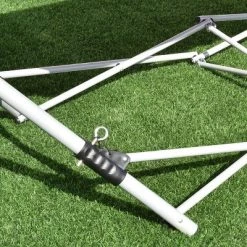 Costway Red Portable Folding Hammock Lounge Camping Bed Steel Frame Stand W/Carry Bag -Outlet Camping Gear Store unnamed file 3309