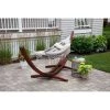 Hammock in a Bag Striped - Gray - Sol Living