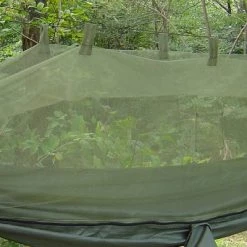 Snugpak Jungle Hammock with Mosquito Net, Lightweight Parachute Nylon, Includes 2 Steel Carabiners, Supports 400 Pounds
