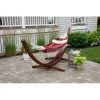 Hammock in a Bag Striped - Red - Sol Living