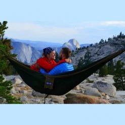 ENO, Eagles Nest Outfitters DoubleNest Lightweight Camping Hammock, 1 to 2 Person