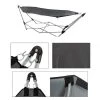Hastings Home Portable Hammock with Stand, Gray -Outlet Camping Gear Store unnamed file 3413