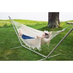 Bahia Crochet Single Hammock - White - Sol Living -Outlet Camping Gear Store unnamed file 3419