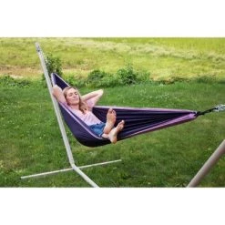 Makena Camping Hammock - Pink/Purple - Sol Living
