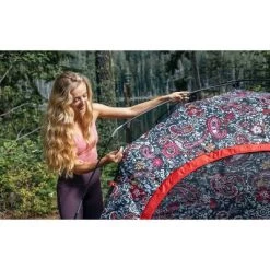 Vera Bradley + Coleman Skydome 4-Person Camping Tent - Eden Paisley Gray 16 Vera Bradley + Coleman Skydome 4-Person Camping Tent - Eden Paisley Gray -Outlet Camping Gear Store unnamed file 3478