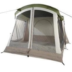 Wenzel Klondike 8-Person Large Outdoor Camping Tent w/Screen Room