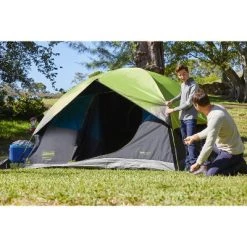 Coleman 6-Person Dark Room Sundome Tent - Green -Outlet Camping Gear Store unnamed file 3538