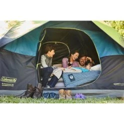 Coleman 6-Person Dark Room Sundome Tent - Green -Outlet Camping Gear Store unnamed file 3539