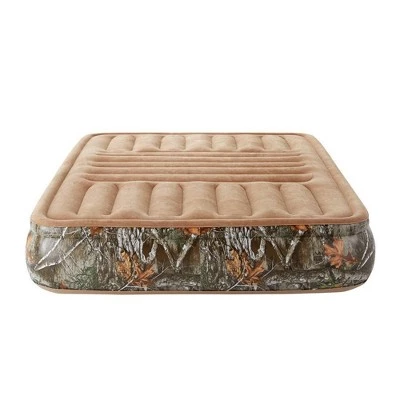 RealTree Edge Camo Lumbar Zone Comfort 13" Outdoor Air Mattress with Hands-Free Electric Pump - Queen 3 RealTree Edge Camo Lumbar Zone Comfort 13" Outdoor Air Mattress with Hands-Free Electric Pump - Queen