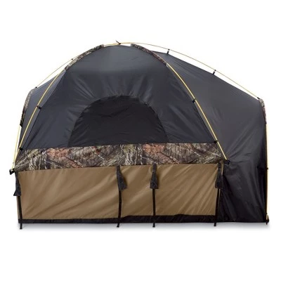 Guide Gear Aluminum Frame Premium Pickup Truck Bed Tent for Camping and Hunting, Outdoors, Bathtub Floor, Cabin Access, Compact 92 x 60 x 64 inch 4 Guide Gear Aluminum Frame Premium Pickup Truck Bed Tent for Camping and Hunting, Outdoors, Bathtub Floor, Cabin Access, Compact 92 x 60 x 64 inch - Image 2