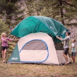 Coleman Skydome 6 Person Evergreen Tent - Green 13 Coleman Skydome 6 Person Evergreen Tent - Green -Outlet Camping Gear Store unnamed file 3622