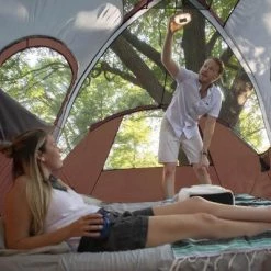 Core Equipment CORE Extended Dome Tent 16 x 9 Foot 9 Person Camping Tent with Air Vents, Red -Outlet Camping Gear Store unnamed file 3631