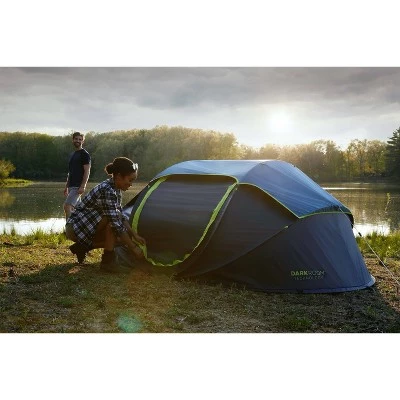 Coleman Pop Up 4 Person Dark Room Camping Tent 9 Coleman Pop Up 4 Person Dark Room Camping Tent - Image 7