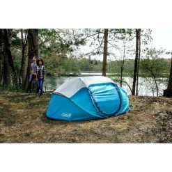 Coleman Pop Up 4 Person Scuba Camping Tent - Blue -Outlet Camping Gear Store unnamed file 3684