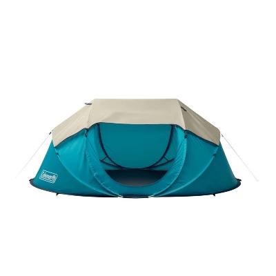 Coleman Pop Up 2 Person Scuba Camping Tent - Blue 4 Coleman Pop Up 2 Person Scuba Camping Tent - Blue - Image 2