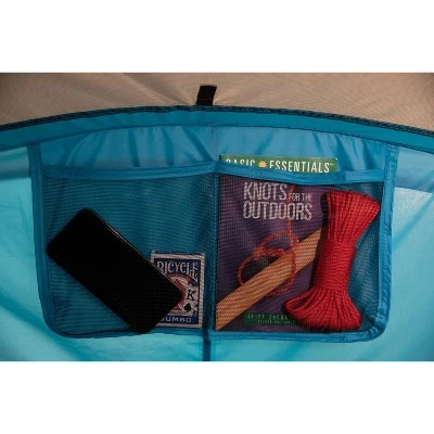 Coleman Pop Up 2 Person Scuba Camping Tent - Blue 5 Coleman Pop Up 2 Person Scuba Camping Tent - Blue - Image 3