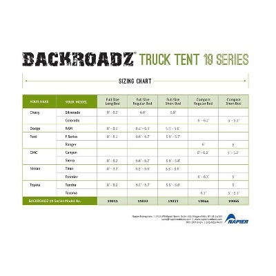 Napier 19 Series Backroadz Full Size Long Bed Truck Tent with Weather Protection and Storm Flaps for Camping in Spring, Summer, and Fall, Gray/Green 3 Napier 19 Series Backroadz Full Size Long Bed Truck Tent with Weather Protection and Storm Flaps for Camping in Spring, Summer, and Fall, Gray/Green